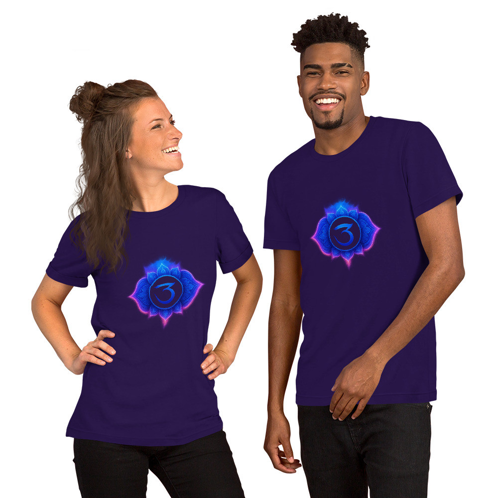 Third eye chakra T-shirt design