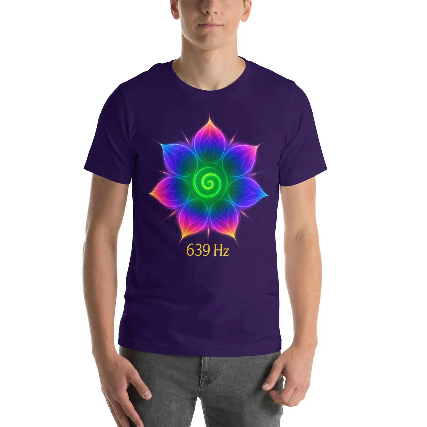 639 Hz frequency T-shirt design